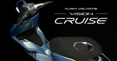 Alpha Volantis โชว์สกู๊ตเตอร์ไฟฟ้า Alpha Volantis Vision Cruise รถต้นแบบฝีมือคนไทย!