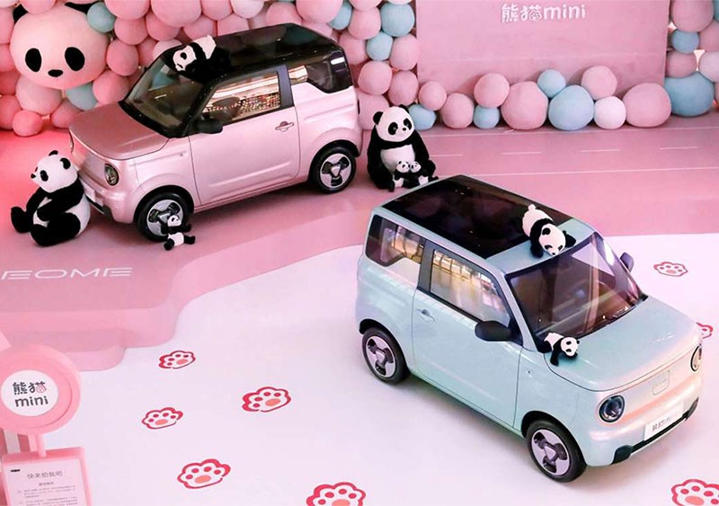 Geely เปิดตัว Geely Panda Mini รถยนต์ไฟฟ้าสุดน่ารัก 2 ประตู 4 ที่นั่ง วิ่งไกล 200 กม.