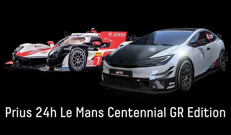 Toyota ฉลอง 100 ปีการแข่งขันรถยนต์ Le Mans เปิดตัวรถต้นแบบ Toyota Prius เวอร์ชั่นสนามแข่ง