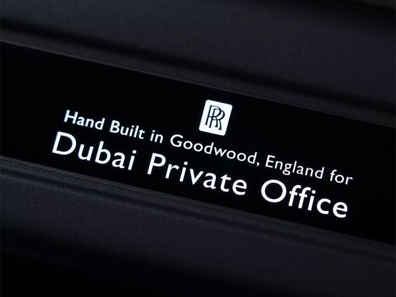 Rolls-Royce เผยโฉม Rolls-Royce Ghost Extended รุ่นพิเศษจากศูนย์แต่งรถ Dubai Private Office เพื่อชาวดูไบ!