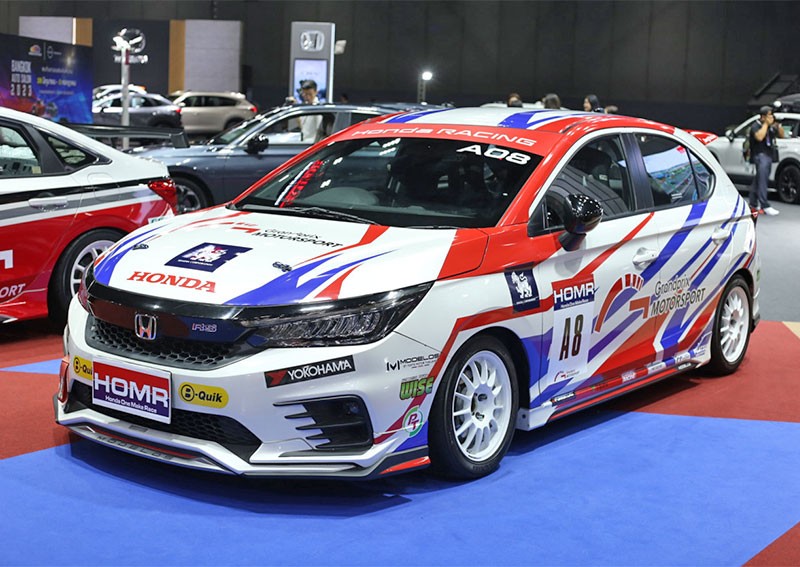 Honda โชว์ DNA สปอร์ต นำโดย Honda Civic Type R พร้อมชุดแต่งรถ Modulo และรถแข่ง One Make Race ในงาน Bangkok Auto Salon 2023