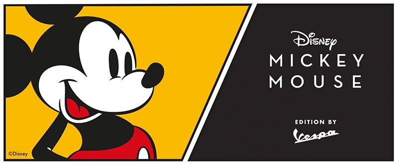 Vespa เปิดตัว Vespa Disney Mickey Mouse Edition รุ่นพิเศษ ฉลองดิสนีย์ครบรอบ 100 ปี
