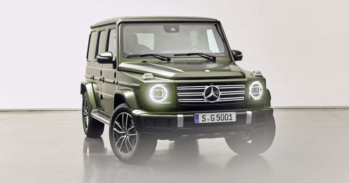 Mercedes-Benz G 500 V8 Final Edition รุ่นพิเศษส่งท้าย ขุมพลัง V8 Turbo ผลิตเพียง 1,500 คัน