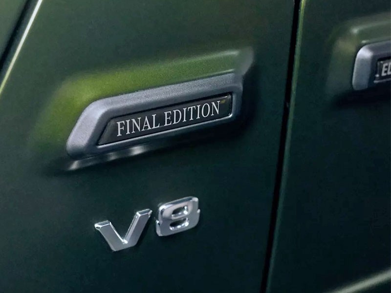 Mercedes-Benz G 500 V8 Final Edition รุ่นพิเศษส่งท้าย ขุมพลัง V8 Turbo ผลิตเพียง 1,500 คัน