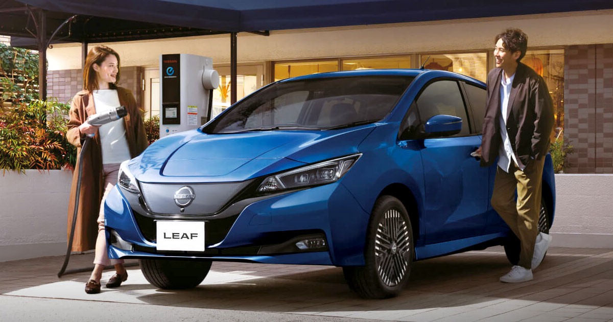 Nissan เปิดตัว Nissan Leaf รุ่นไมเนอร์เชนจ์ วิ่งไกล 311 กม. ในราคา 1,590,000 บาท