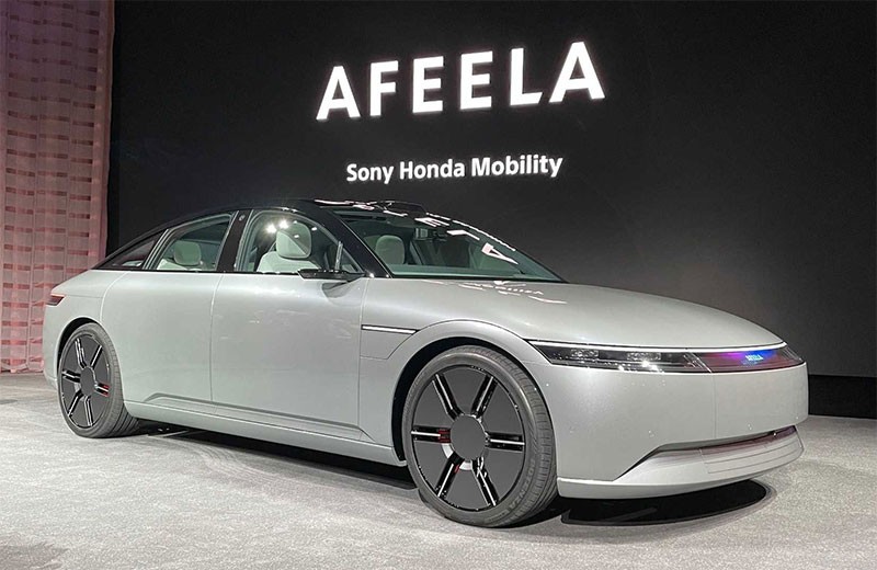 Sony และ Honda Mobility เตรียมเปิดตัวรถยนต์ไฟฟ้าต้นแบบ "AFEELA" ในงาน Japan Mobility Show 2023