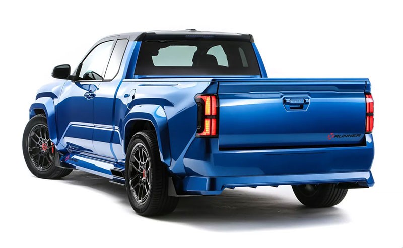 Toyota โชว์กระบะต้นแบบบ้าพลัง Toyota Tacoma X Runner 421 แรงม้า แต่งยกคันสไตล์ซิ่ง ในงาน SEMA 2023