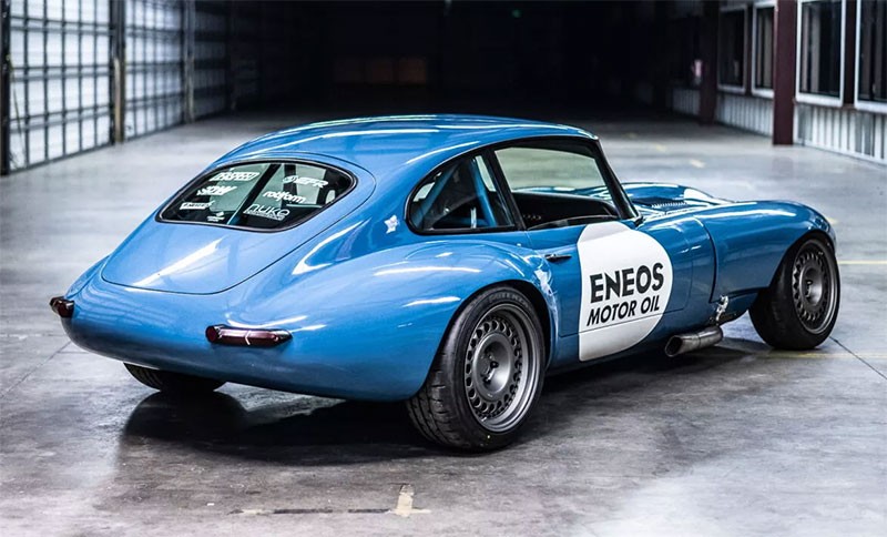 Jaguar E-Type เสือซิ่งข้ามพันธุ์ มากินเจ! กับขุมพลัง 2JZ-GTE 750 แรงม้า พร้อมเกียร์จาก M3 มาโชว์ในงาน SEMA 2023