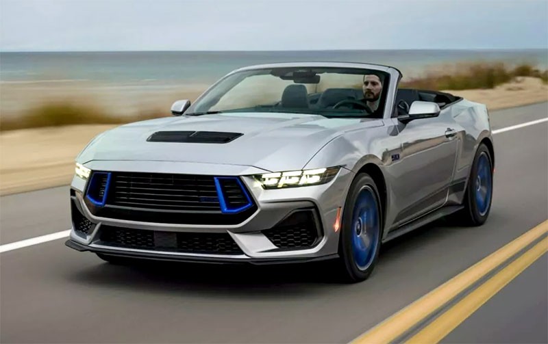 Ford เผยรุ่นพิเศษ Ford Mustang GT California Special แพกเก็จชุดแต่งเน้นสีฟ้า สปอร์ตโฉบเฉี่ยวแบบในอดีต