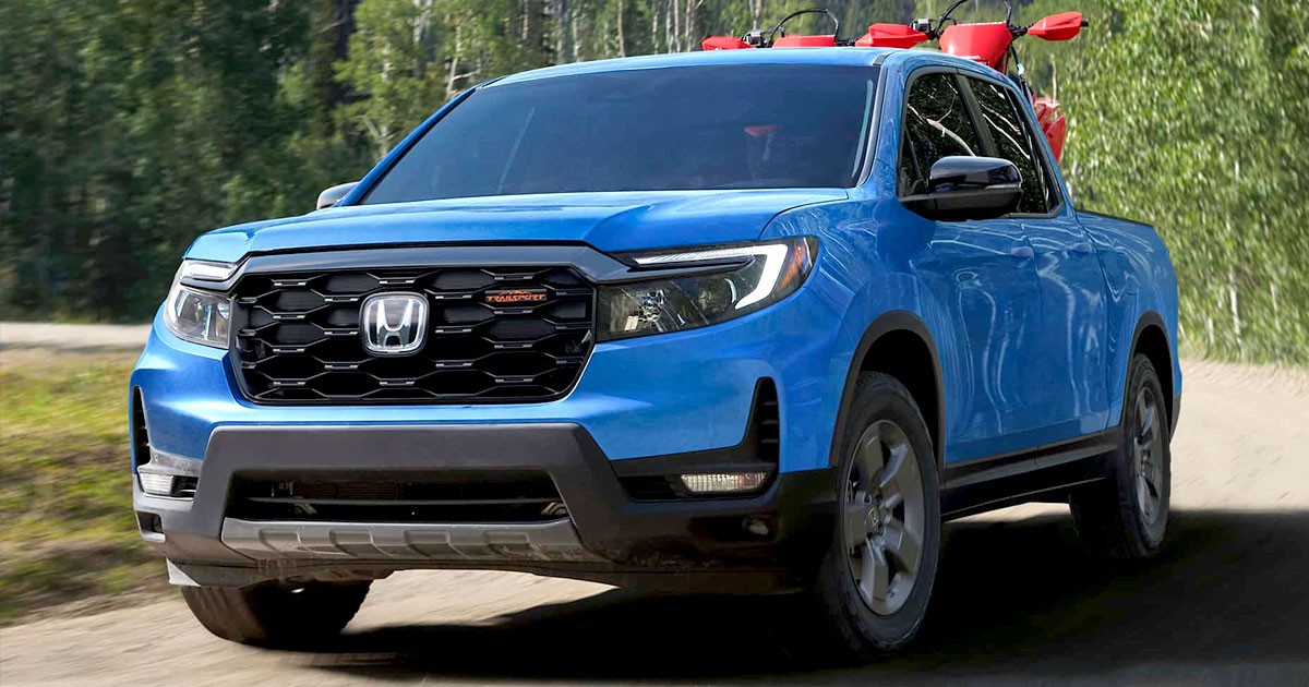 Honda ปรับโฉม Honda Ridgeline เพิ่มรุ่นย่อยใหม่ TrailSport เพิ่มสมรรถนะลุยทางฝุ่น และอัปเกรดเทคโนโลยีใหม่!