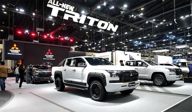 Mitsubishi ชวนลูกค้าสัมผัส All-New Mitsubishi Triton ทุกรุ่น แต่งเต็มทุกแนว ในงาน Motor Expo 2023