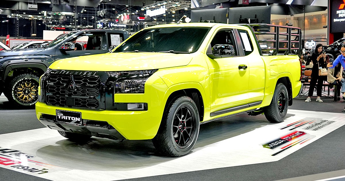 Mitsubishi ชวนลูกค้าสัมผัส All-New Mitsubishi Triton ทุกรุ่น แต่งเต็มทุกแนว ในงาน Motor Expo 2023