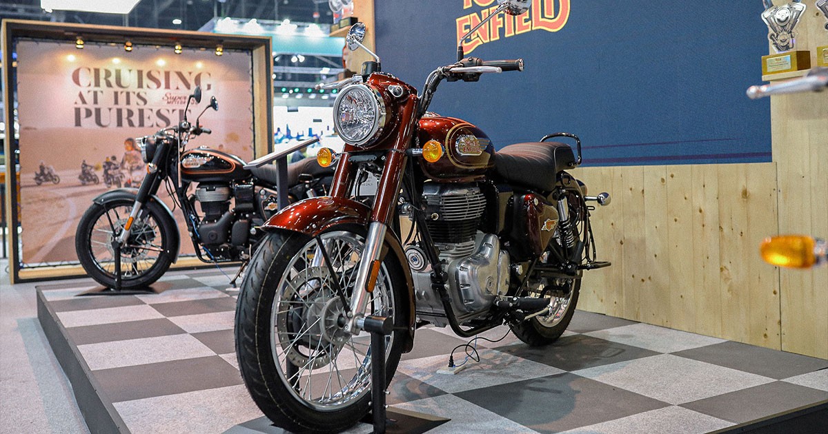 Royal Enfield เปิดตำนานบทใหม่ The New 2023 Bullet 350 รถมอเตอร์ไซค์ที่อยู่ในใจคนนับล้านเกือบศตวรรษ ในงาน Motor Expo 2023