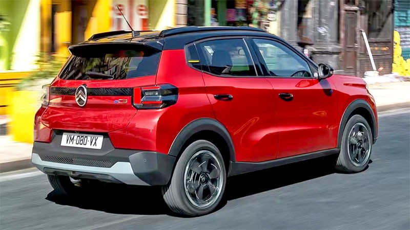 Citroen เปิดตัว Citroen e-C3 รถ SUV ไฟฟ้าสไตล์ Crossover วิ่งไกล 320 กม. ขายจริงปีหน้า!