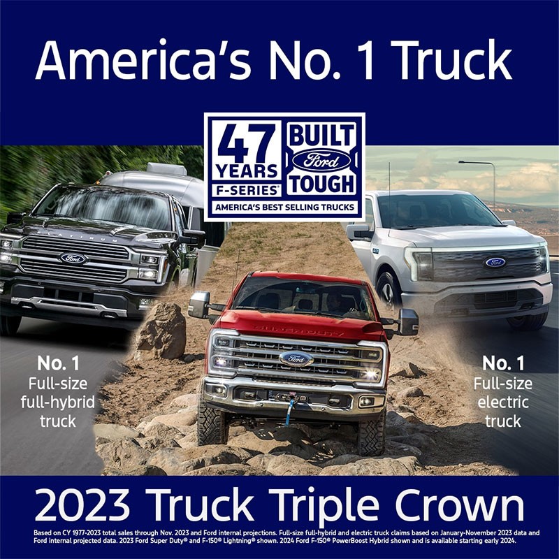 Ford F-Series ครองแชมป์ยอดขายกระบะอันดับ 1 ใน USA นานถึง 47 ปีซ้อน!