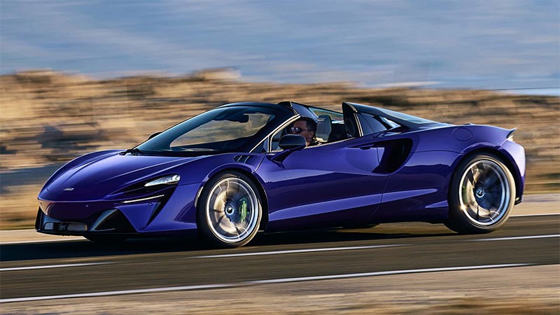 McLaren เผยโฉม McLaren Artura Spider รถ Supercar ไฮบริดเปิดประทุน 700 แรงม้า พร้อมส่งมอบรถกลางปีนี้!