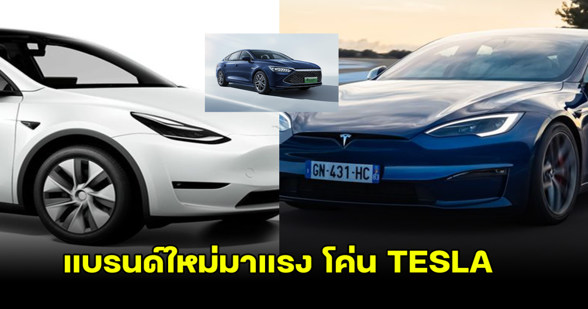 แบรนด์ใหม่มาแรง โค่น TESLA คว้าอันดับ 1 รถยนต์ขายดีในเดือนเดือนเมษายน 2024