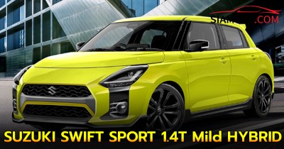 เจาะลึก SUZUKI SWIFT SPORT 1.4T Mild HYBRID 150 แรงม้า 6MT ก่อนเปิดตัวปีหน้าญี่ปุ่น