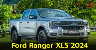 Ford Ranger XLS 2024 กระบะ 4 ประตูยกสูงปรับโฉมใหม่ เน้นความสปอร์ตมากขึ้น ราคาพิเศษ 799,000 บาท